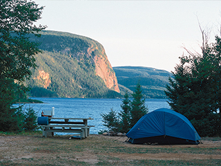 Campground at réserve faunique de Port-Cartier–Sept-Îles - Côte-Nord