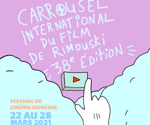 Affiche de la 38e édition du Carrousel international du film de Rimouski