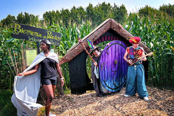 Verger Labonté Giant corn mazes