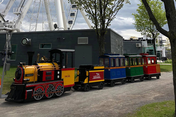 Trains-Trains at the Old Port of Montreal