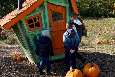 Labyrinth & picking - Labonté Orchard