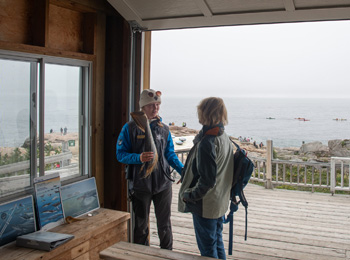 Visitor experience at the Marine Park