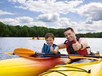 I went kayaking!