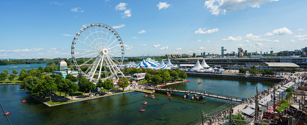 The Old Port and the Grande Roue de Montréal