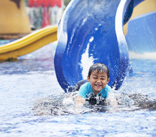 Water slides for family fun!